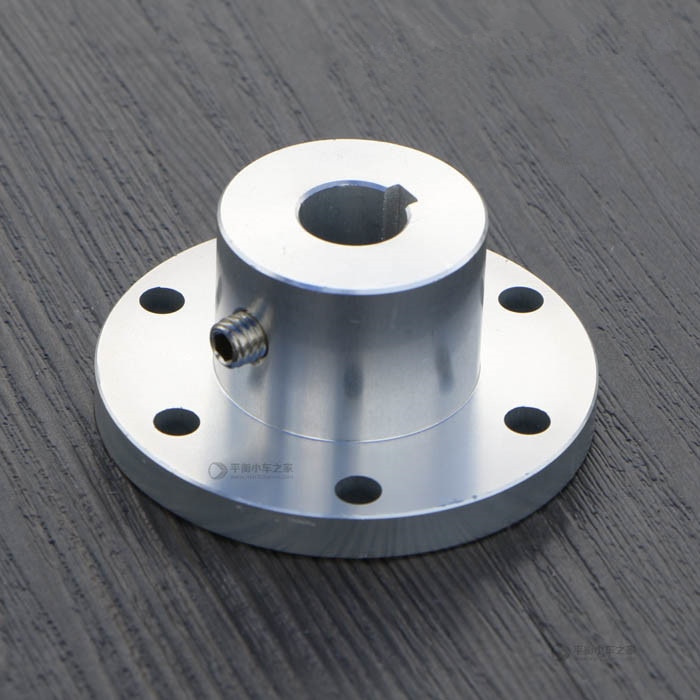 Omnidirectional wheel Flange coupling ID 8mm 12mm with keyway Aluminum robomaster