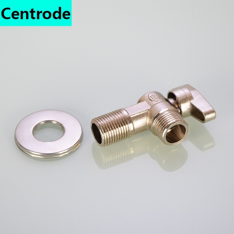 Triangle Valve 1/2IN 3/4IN Copper Ball Core Natural Gas Pipeline Stop Valve Eight-character Valve Large Flow Switch Ball Valve