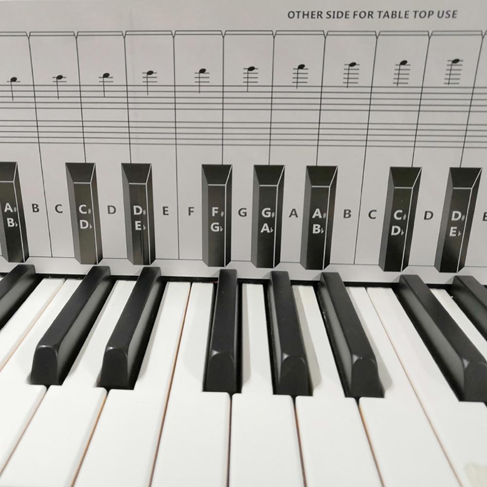 88 Key Beginner Piano Finger Practice Guide Teaching Aid Keyboard Notes Chart Piano Finger Practice Guide