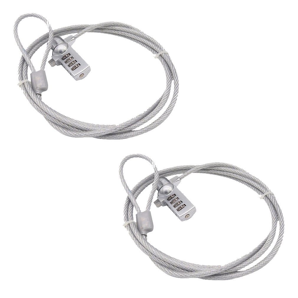 4 Digit Security Password Computer Lock Anti-theft Chain For Notebook PC Laptop Anti-theft Lock Combination Security Lock