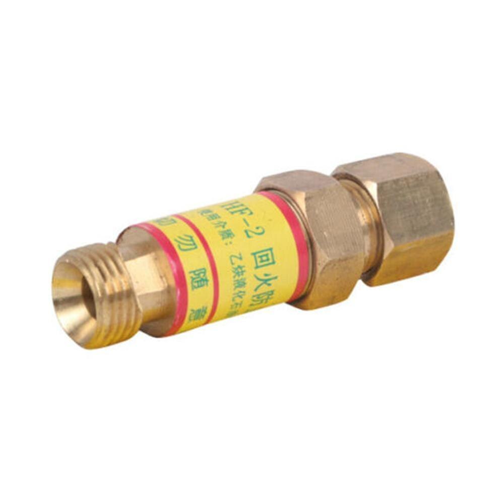 Gas Welding Accessories Oxygen/Acetylene Check Valve Welding/Cutting Flashback Buster Arrestor Flame Torch J4W7: red