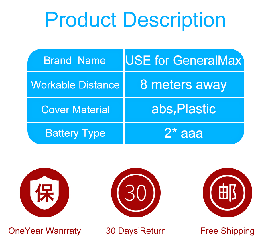 YKR-H/209E Air Conditioner Remote Control for AUX Air Conditioner (YKR-H/209E)