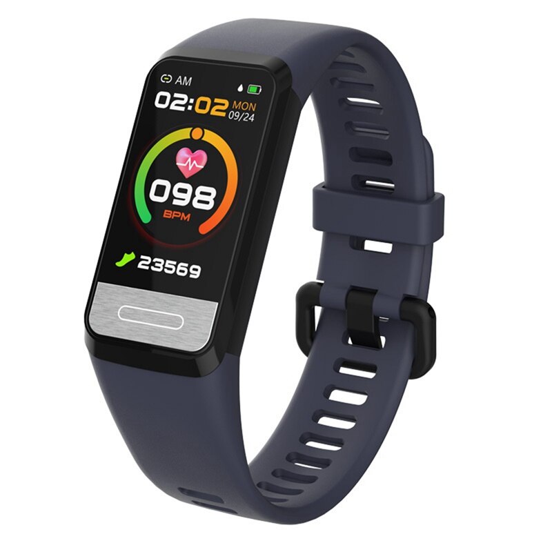Smartwatch Hartslag Bloeddruk Zuurstof Muziek Berichten Zwart   Lazy