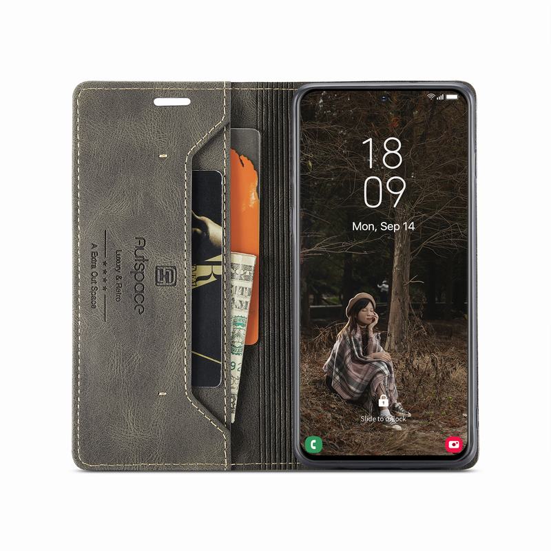 Funda de cuero para samsung Galaxy S22 Ultra Plus, carcasa trasera de silicona con tapa magnética, billetera de lujo para teléfono Samsung S 22 Plus
