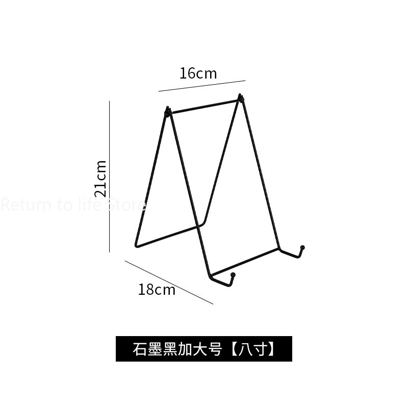 Iron Art Display Stands Opbergrek Metalen Schildersezel Stand Voor Foto Fotolijst Olieverfschilderij Plaat Boek Organisator Plankhouder: Roze