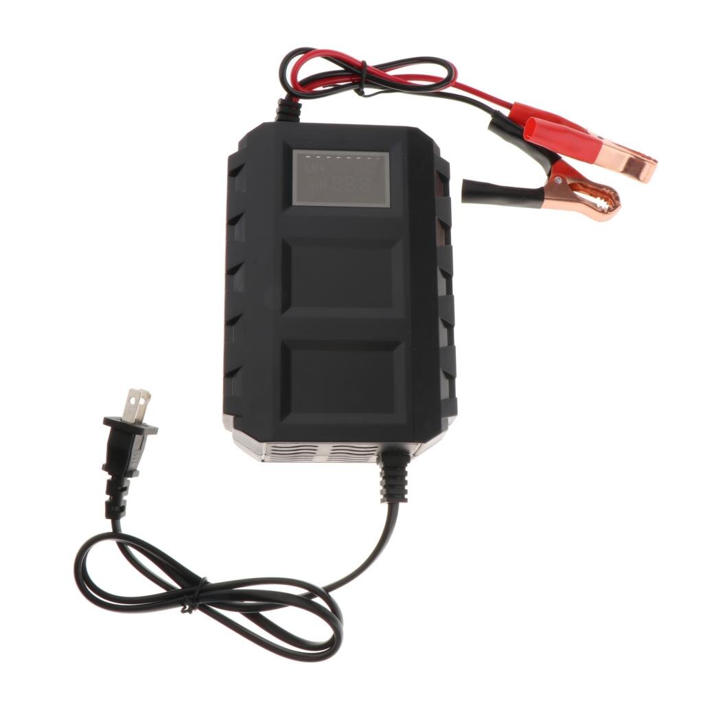 12V Pulse Repair Battery Charger for Car Motorcycle ATV Truck Acid LCD