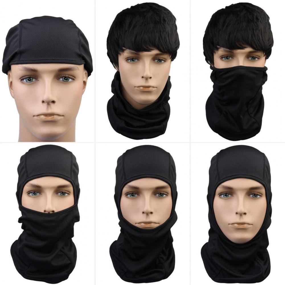 Winter Wärmer Thermische Winddicht Sturmhaube Kalten nasser Hütte Helm Liner Volle Gesicht Kappen Männer Frauen Kappe Beanies