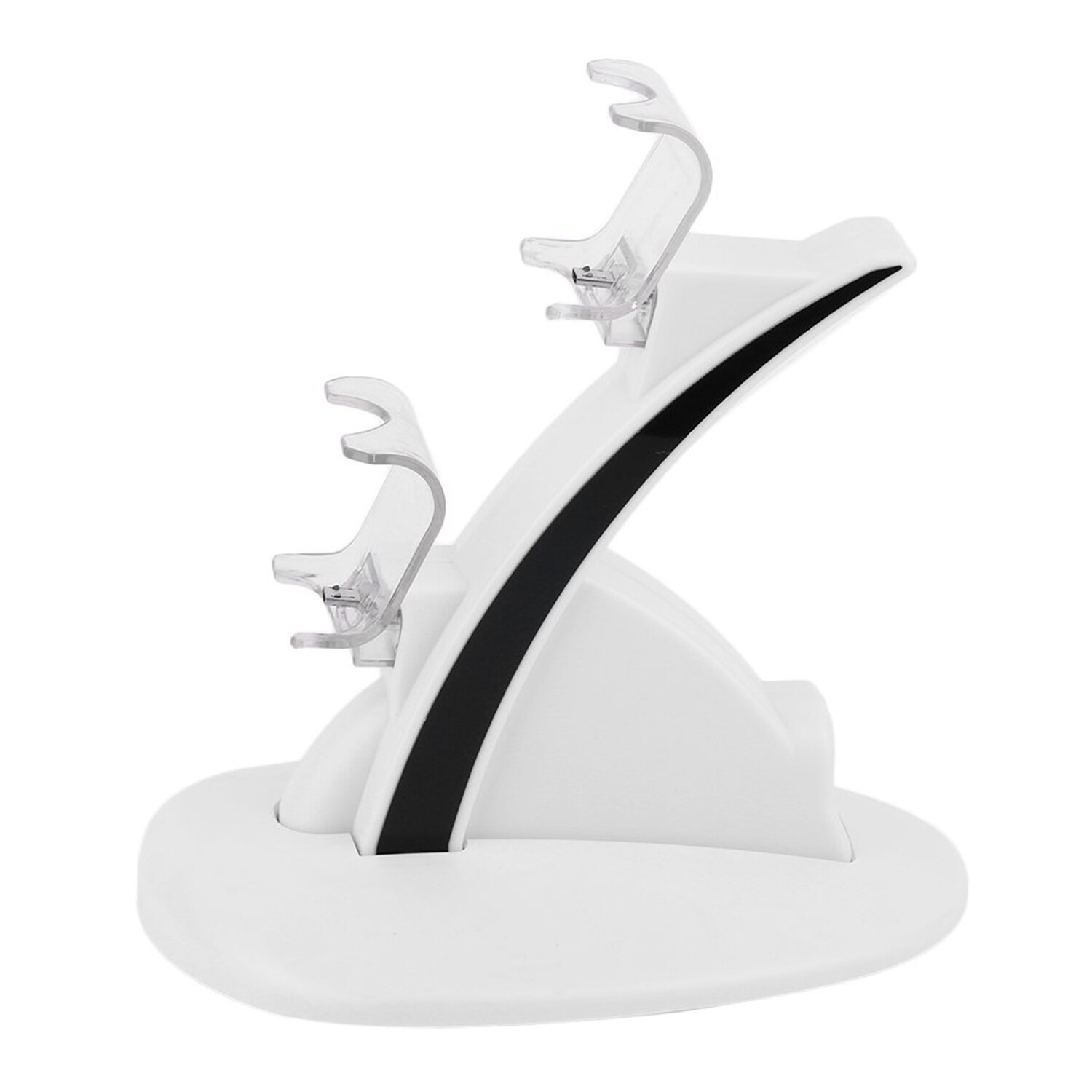 Led mikro-dobbelt controller holder oplader 2 led mikro-usb håndtag hurtig opladning dockstation stand oplader til  ps4 controllere