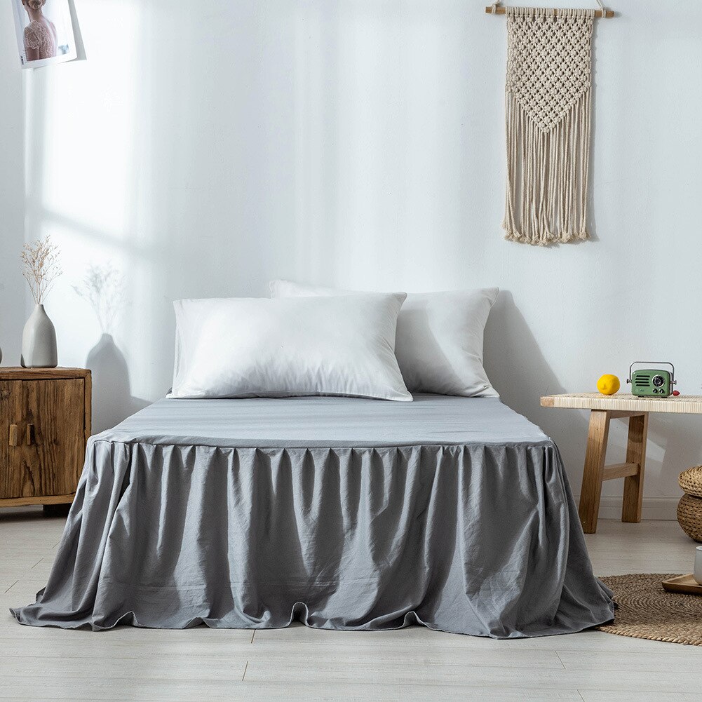Bett Rock Doppel Bettlaken Mit Elastischen Matratzen Für Bett Komfortable Bettlaken König Königin Größe der Einzelnen Bettdecke 140x200 reine: gray / 120x200cm