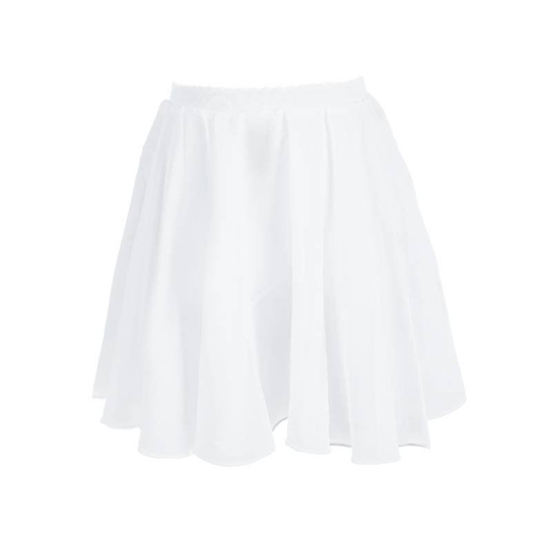 Adulte mousseline de soie ballet tutu danse jupe femmes filles gymnastique jupe portefeuille formation ballet jupes falskirts ballet ballet danse fa: 24 / Orange