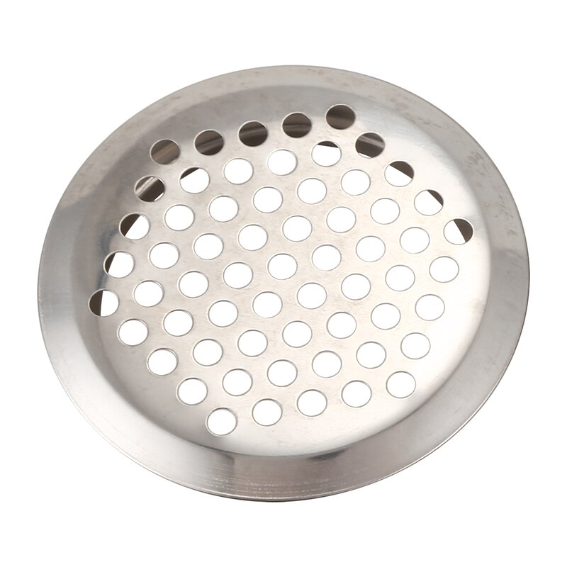 6 Pcs Stainless Steel Perforated Round Mesh Air Vents Louvers 5m