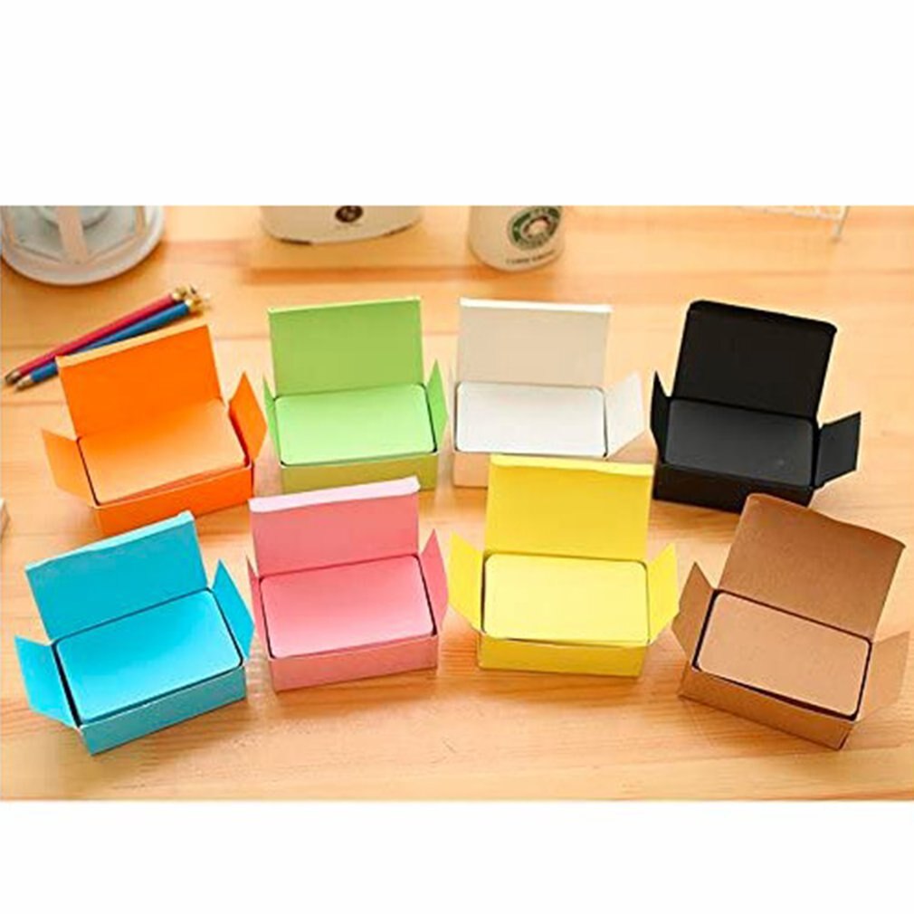 Thickening Blank Diy Graffiti Rounded Small Cards Word Cards Sticky Note Card Message Cards