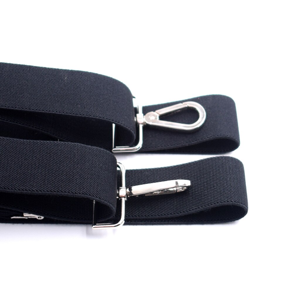 Vintage Shirt Suspenders Braces for Men X Back with Hooks Large Size Heavy Duty Suspensorio Tirante Trousers Pants Strap Bretele