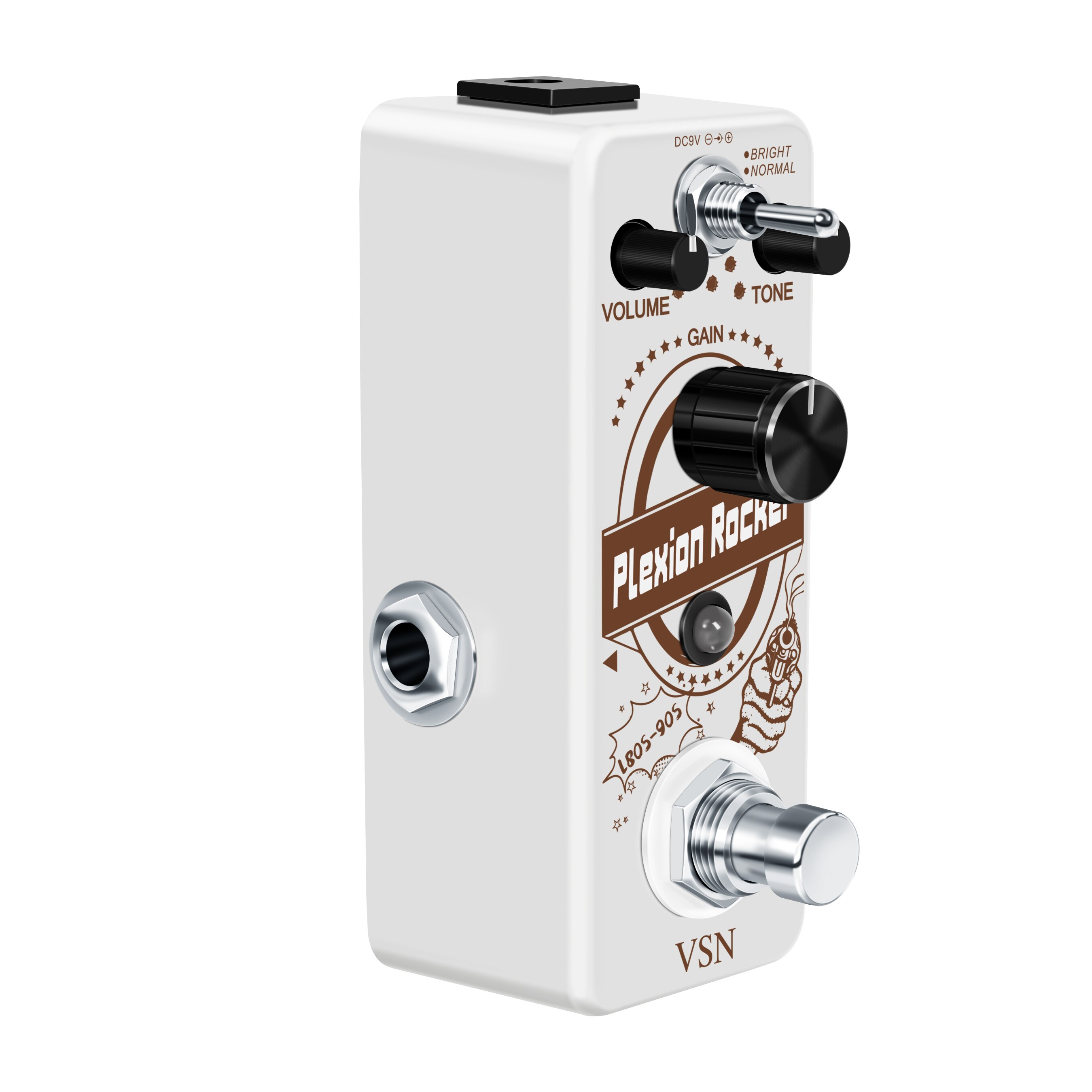 VSN LEF-324 Gitarre Plexion Pedal Analog Verzerrung Plexion Wirkung Pedale Klang Wie Marshall Jcm800