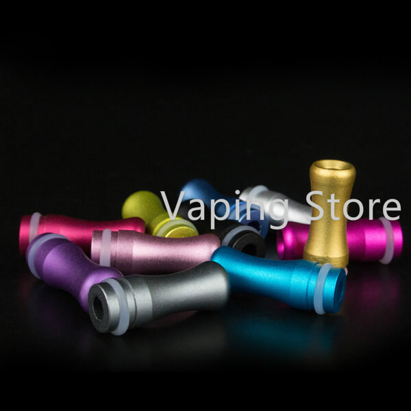 Justfog Q16 Pro/Q14/Q16/S14/G14/Joyetech Overschrijden Grip Drip Tip Geanodiseerd Aluminium Kleine ronde MTL 510 Drip Tip