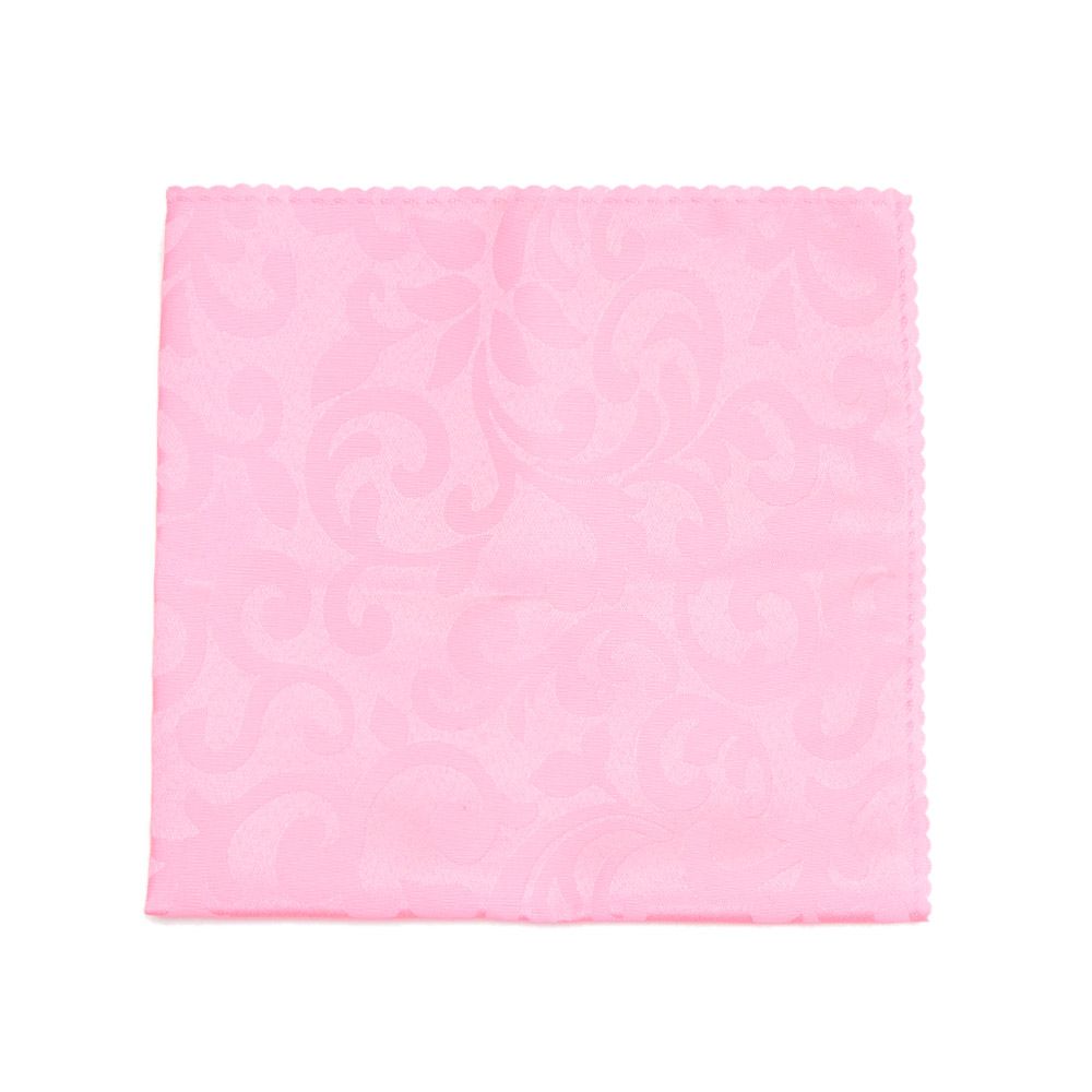 Servilleta cuadrada de bolsillo para decoración del hogar, suministros para de Hotel, 48cm, tela satinada, servilletas de mesa: pink
