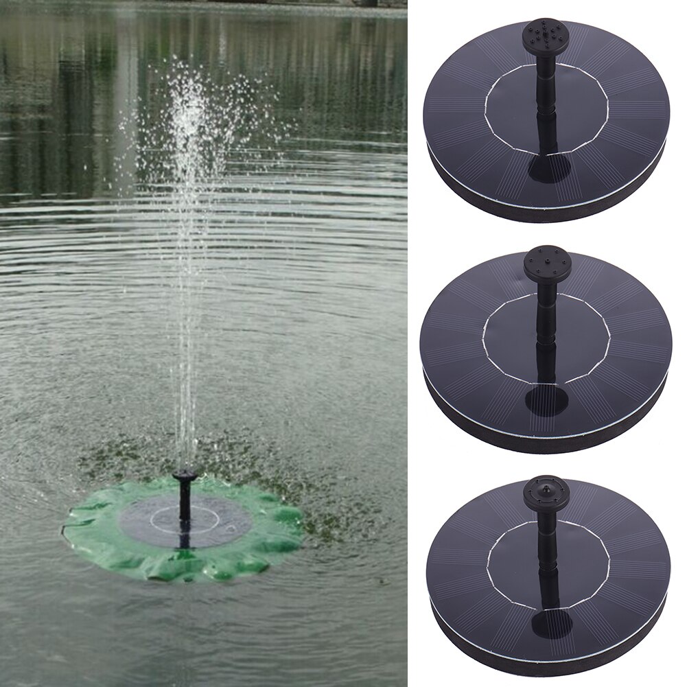 Solar Fountain Solar Fountain Pump With Battery Backup Solar Panel Kit Strong pressure high water flower #W0
