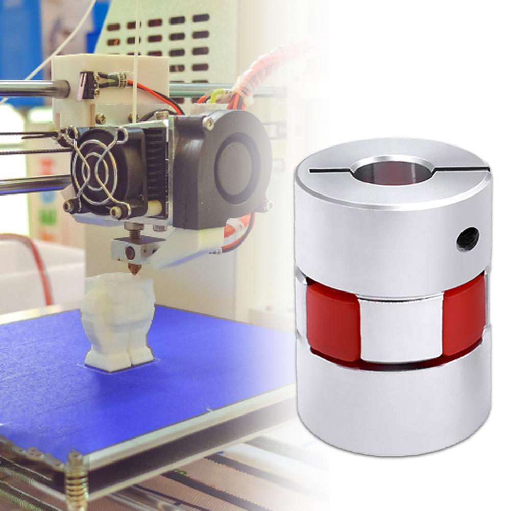Welle Kupplung Zerlegbare flexibel Aluminium Legierung Integration Pflaume Koppler für 3D Drucker Aluminium Motor- Kiefer Welle Koppler