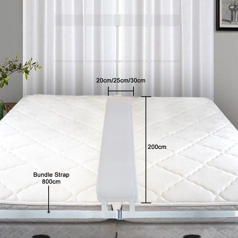Seng bro madras stik dobbelt til konge konverter kit seng hul fyldstof til at gøre to senge til stik til gæsteseng madras: C