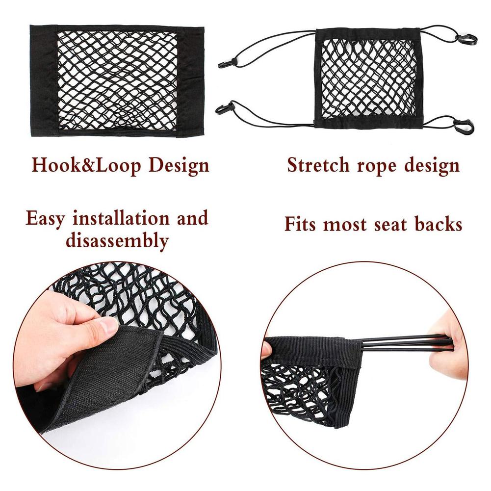 Motorfiets Cargo Net Hoog Elastisch Voor Helm Bagage Gaas Net Opslag Rubberen Band Sorteren Voor Fiets Scooter Atv Auto ﻿