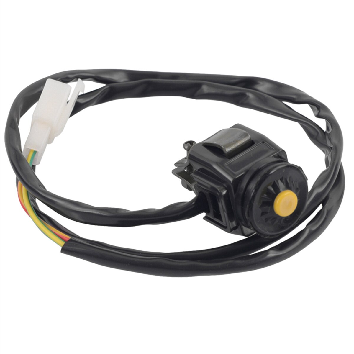 1 Pcs Universal Motorcycle Kill Switch Red Push Button Hoorn Starter Dirt Bike Atv Utv Dual Sport Voor 22Mm stuur Gemonteerd Bars: 2