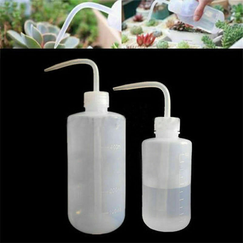 Watering Tools Plastic Diffuser Dispenser Squeeze Bottles 250/500ml Curved Mouth Diffuser Soap Wash Squirt Squeeze Bottle