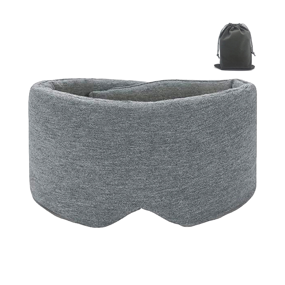 Mascarilla opaca para dormir de algodón 100% hecha a mano para dormir lateral, cubiertas oculares opacas portátiles suaves para mujeres y hombres, parche ocular de viaje: Multicolor