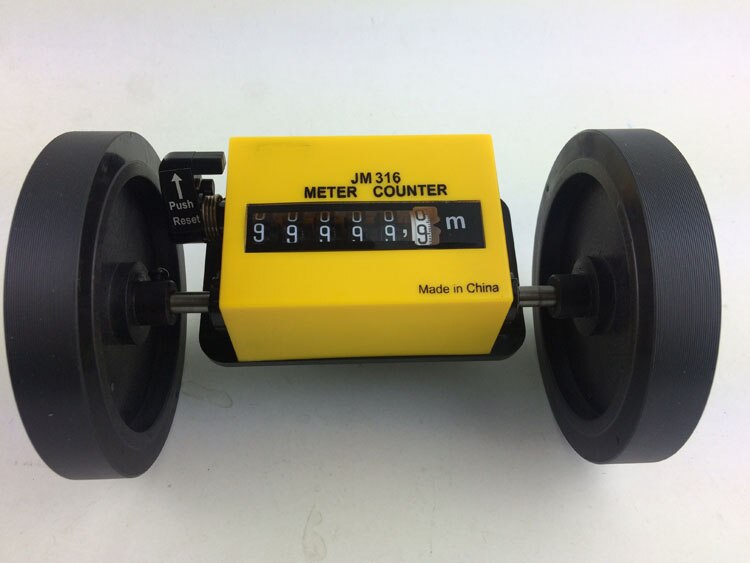 1-99999.9m Meter counter Rolling type meter counter length counter with reset function