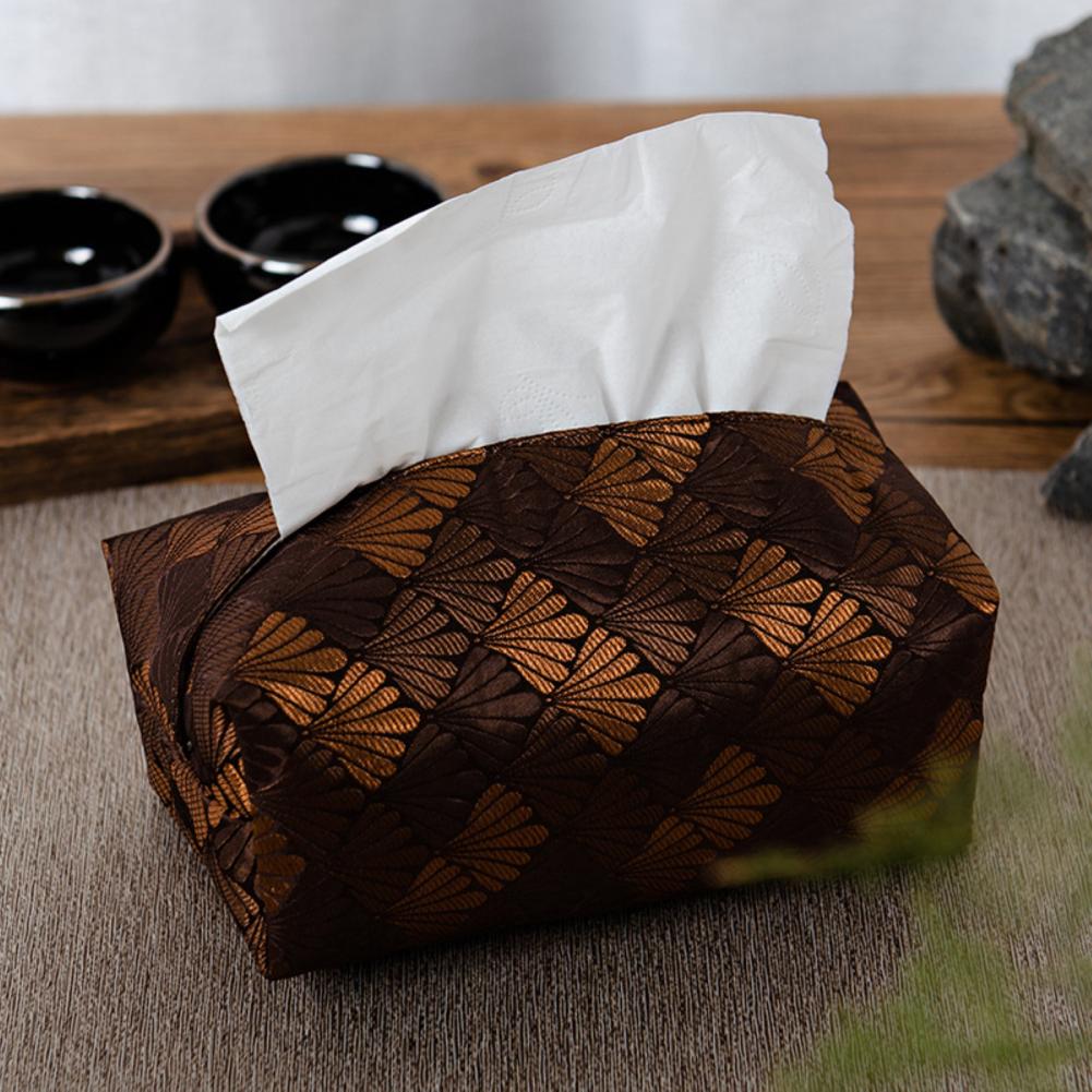 Pretty Tissue Storage Bag Wear-resistant Handmade Aesthetic Tissue Holder Pouch Tissue Box Tissue Case
