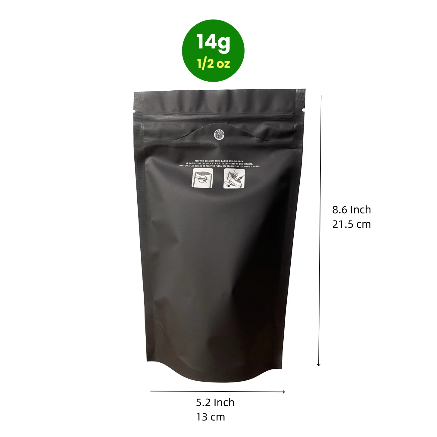 10 paquetes de bolsas de almacenamiento y curado con cerradura y sellado, bolsas de cultivo termosellables, bolsas de cultivo de pie resistentes a los niños a prueba de olores