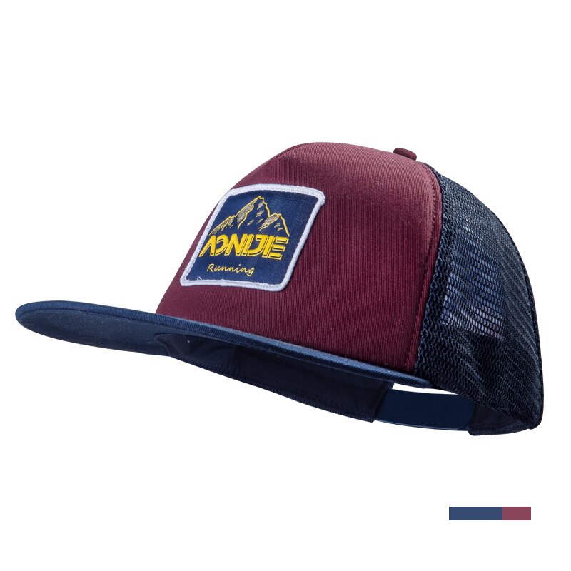 AONIJIE-sombreros de béisbol con visera para hombre y mujer, gorra de béisbol con visera, protección UV, Snapback, ajustable, malla transpirable, para deportes al aire libre, viajes, E4605: Navy Blue