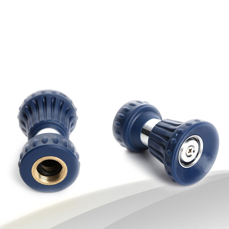 Portable Adjustable Large Flow Garden High Pressure Sprinkler Nozzle Fire Hose Quick Joint Washing Car Irrigation Flushing HX6C