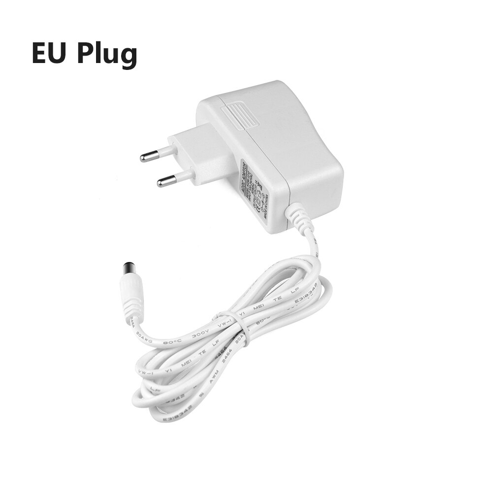 Universele Eu Us Plug Switching Adapter Ac 220V-240V Naar DC12Volt Voeding DC12V 1A 2A 3A 5A Power Adapter 5.5X2.1 Mm Charger