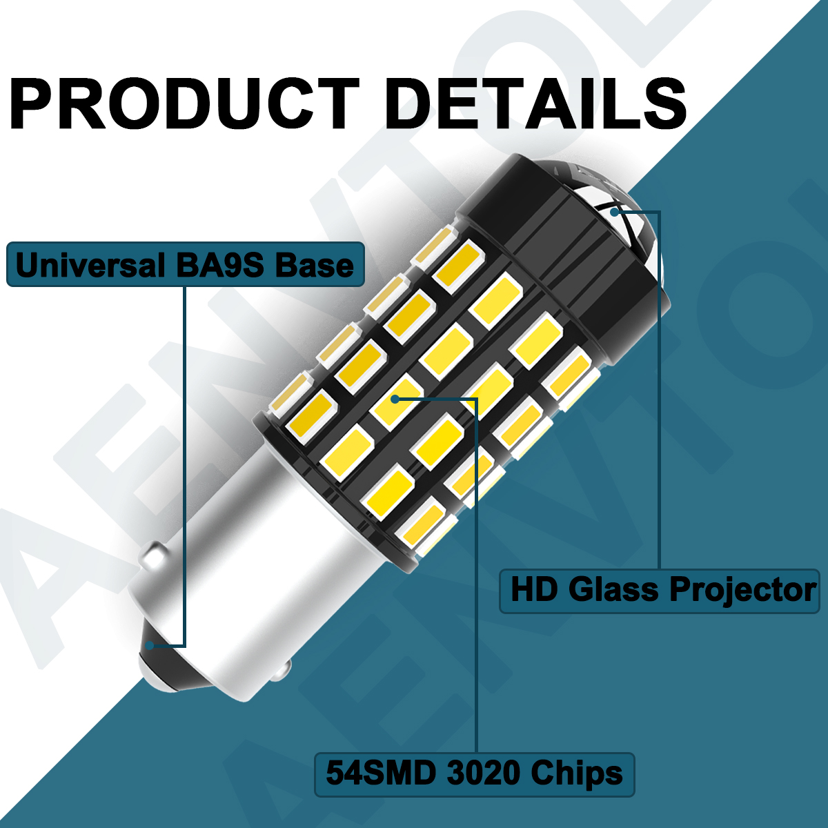 BA9S T4W 64111 BAX9S H6W 64132 BAY9S H21W 64136 bombilla LED CANBus para luz de marcha atrás de respaldo luz trasera de esquina