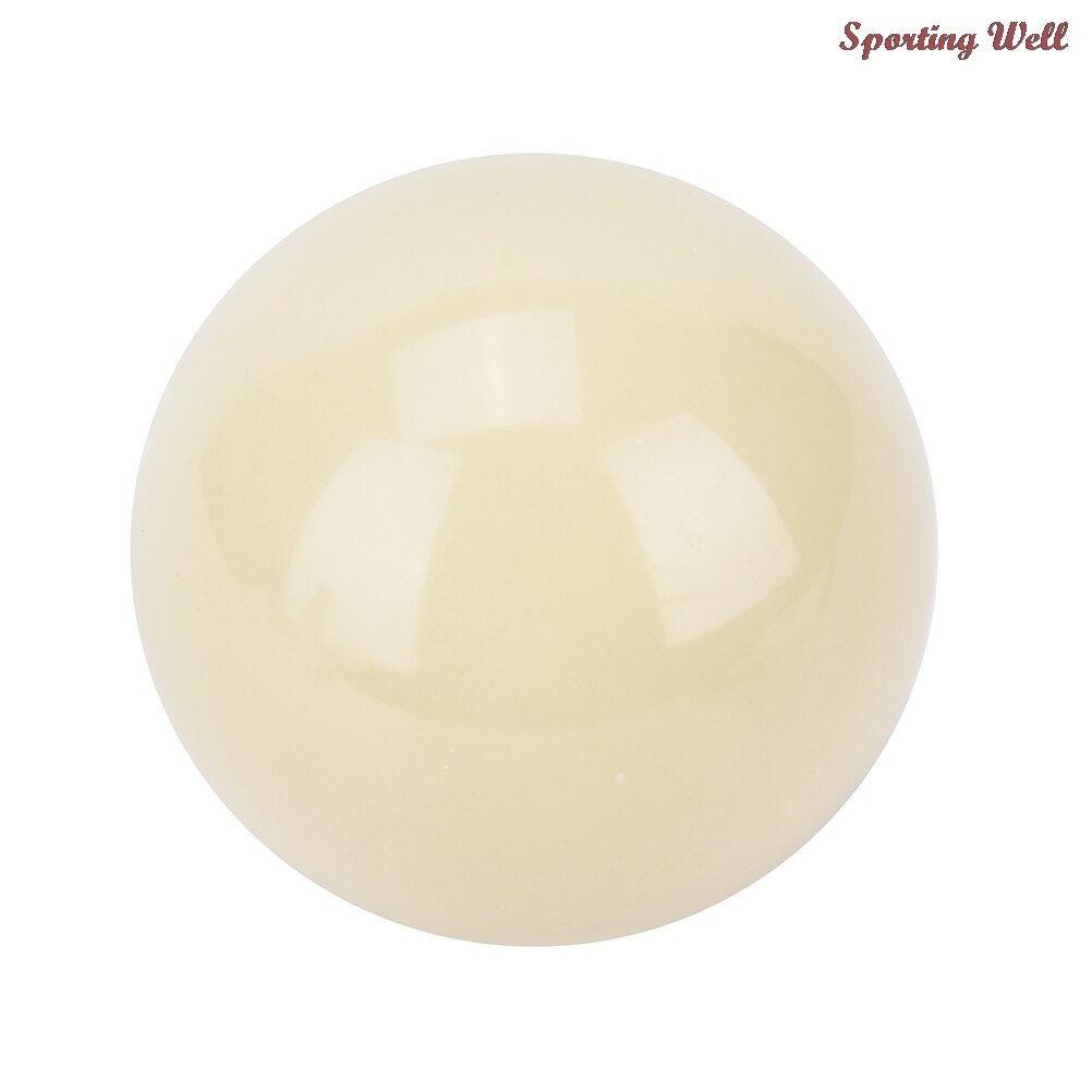 57.2mm branco bilhar 2 1/16 "bola de bilhar bola de taco snooker tabela formação ponto bola de sugestão 2 diâmetro 1/4" bola de bola de nove-bola