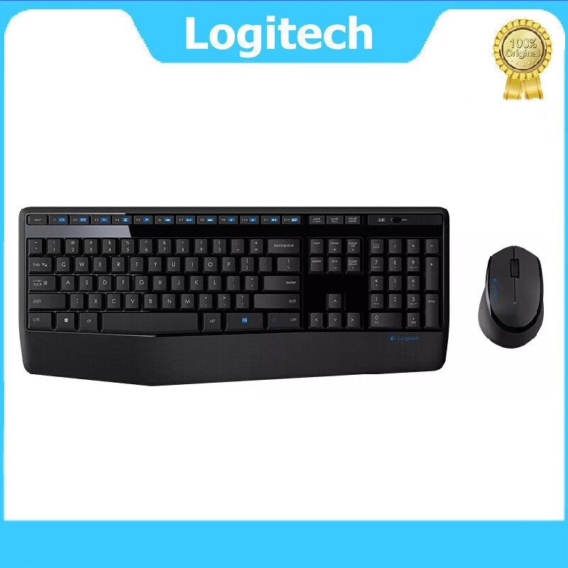 Logitech MK345 Wireless Keyboard and Mouse Combo Wireless Full-Size Key Mouse Set for Computer Home Office Game 100% Original
