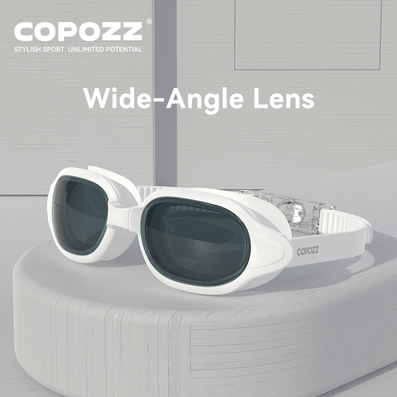 Copozz Bijziendheid Zwembril Mannen Vrouwen Adult Swim Goggle Professionele Anti Fog Zwembad Glas Dioptrie Zwembril -1.5-7