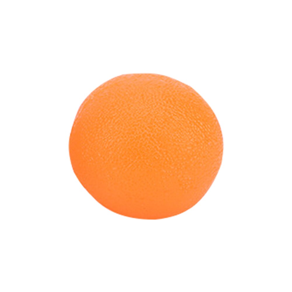 Egg Shaped Hand Exercise Balls Silicone Hand Finger Sports Massage Squeeze Stress Relief Toy for Hand Strengthening Therapy: Orange
