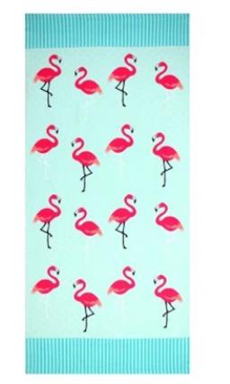 Nyeste flamingo badehåndklæde mikrofiber udskrivning aktivitet badehåndklæde hår blødt vand 70*140 cm: 4