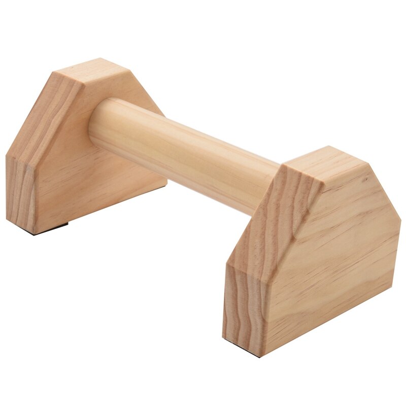 Fitness Push-Ups Gymnasium Exercise Training Chest H-Shaped Wooden Calisthenics Handstand Parallel Rod Double Rod