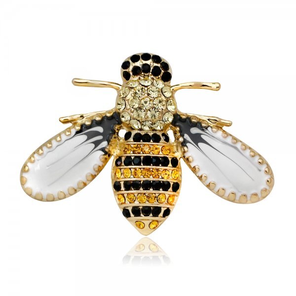 Leuke Insect Hagedis Lieveheersbeestje Spider Gecko Broches Rhinestone Animal Emaille Broche Pins Vrouwen Meisjes Verjaardag Festival Sieraden: 18