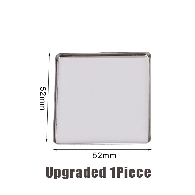 Pudełko na akwarele, siatka robić pakowania, 0,5 ml/1 ml/2 ml, podróżne pudełko, magnetyczna paleta aluminiowa, profesjonalne materiały malarskie.: Jasno szary