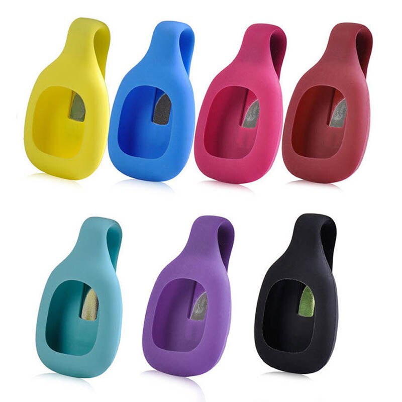 Mode Siliconen Beschermende Shell Voor Fitbit Zip Activiteit Tracker Riem Clip Vervanging Houder Cover Draagbare Accessoires
