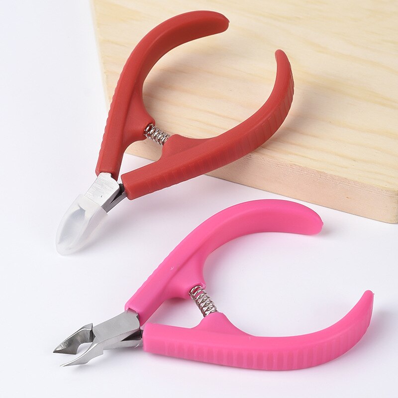 1PC Nail Clipper Nipper Stainless Steel Nail Cutter Trimming Toe Finger Cuticle Plier Scissor Manicure Nail ArtTool