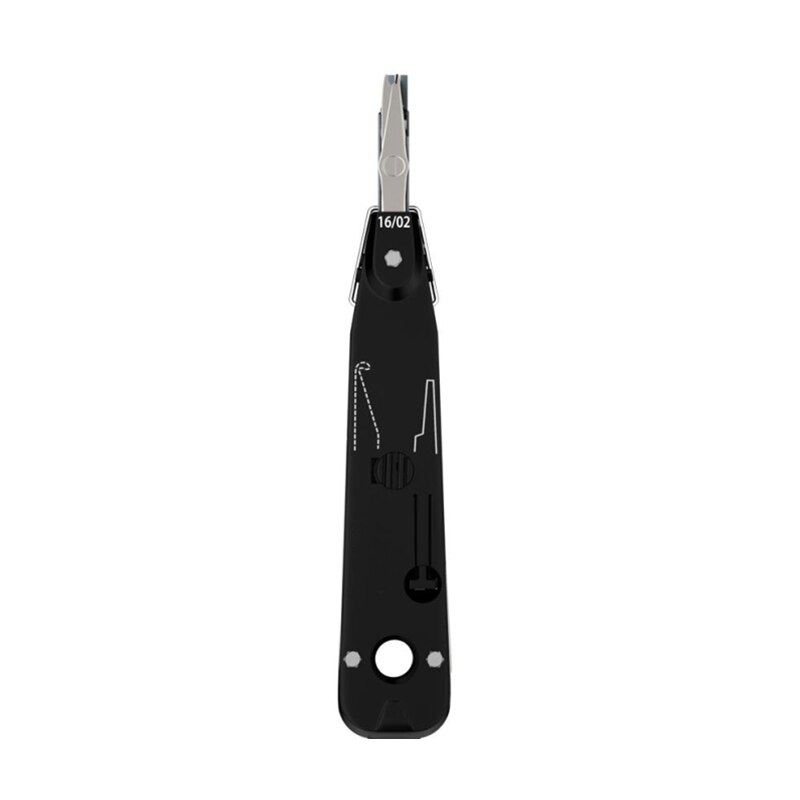 Jillway Wire cutter telecommunications module clamp card is suitable for network cable telephone line module impact punchingtool