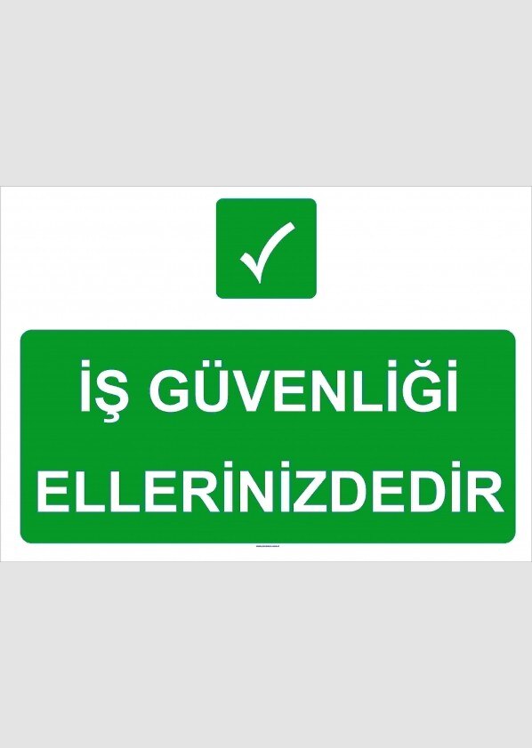 Igs 4131 arbejdssikkerhed ellerinizdedir