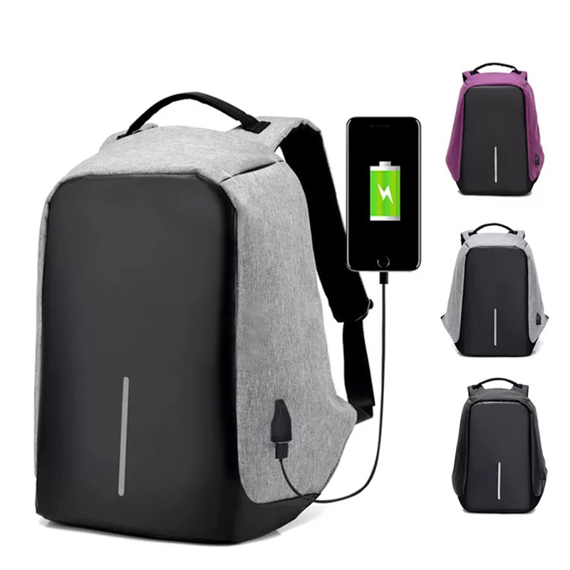 Mannen Anti Diefstal Rugzak Usb Opladen 15.6 Laptop Rugzak Multifunctionele Waterdichte Reizen Rugzak Vrouwen Schooltas