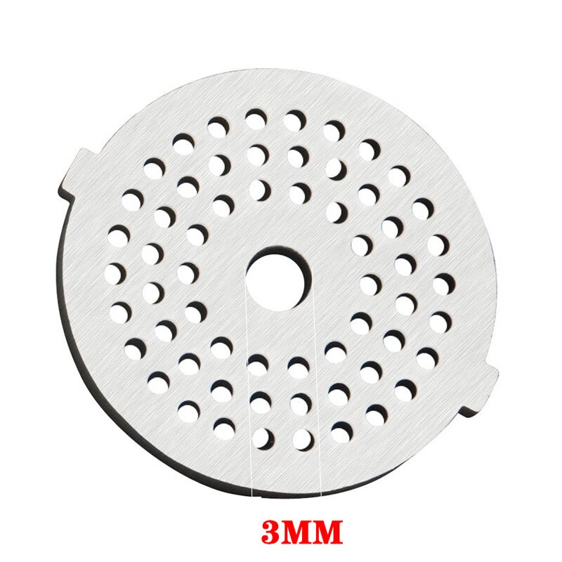 5Pcs For 55mm Diameter Meat Grinder Hole Plate Replacement Stainless Steel Blade Plate Net Knife Meat Grinders Parts