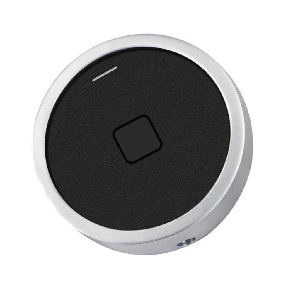 Metal Case Standalone Round Fingerprint Access Control Reader with RFID Card Reader