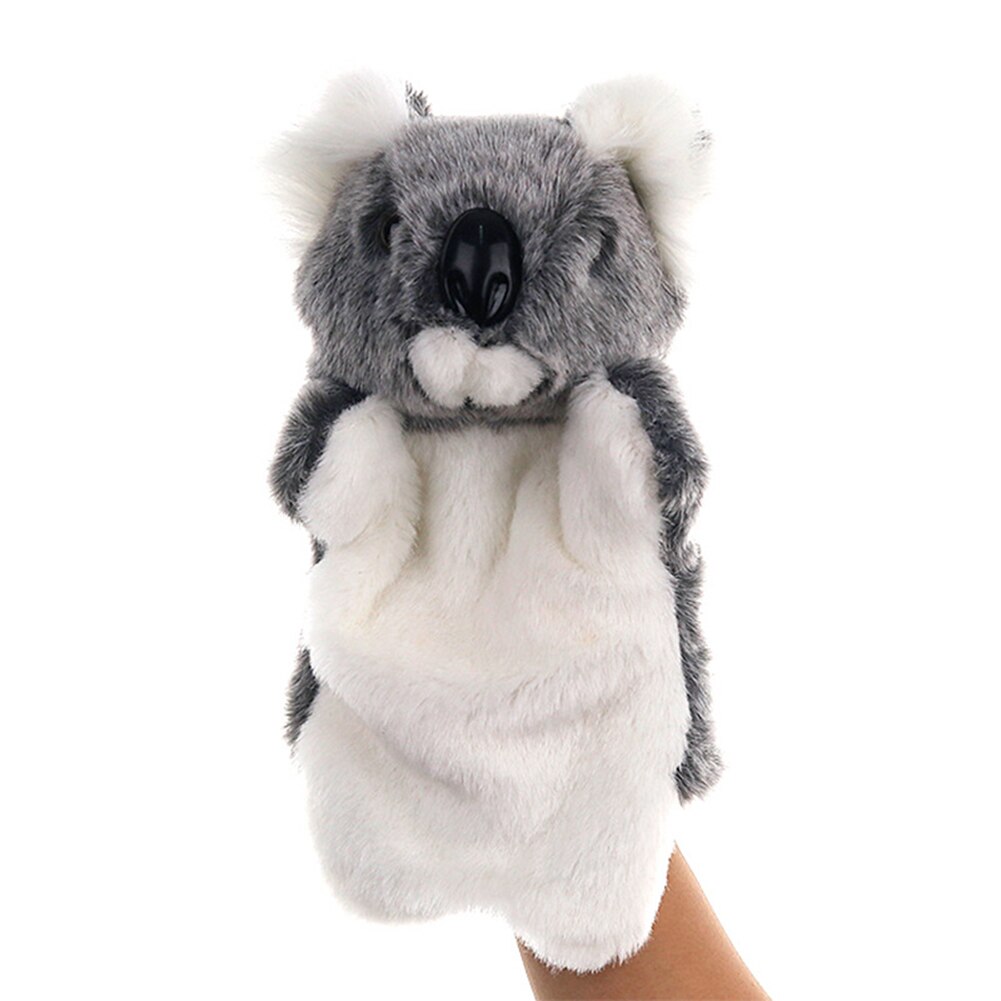 Dejlig koala dyr plys hånd handske dukke rollespil fortæller børn legetøj educatoinal læring baby legetøj